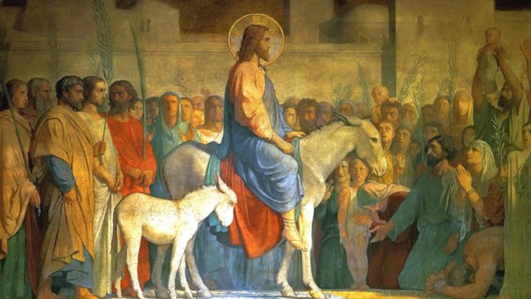 Comentarios bíblicos: La entrada de Cristo a Jerusalén, alegría y pasión