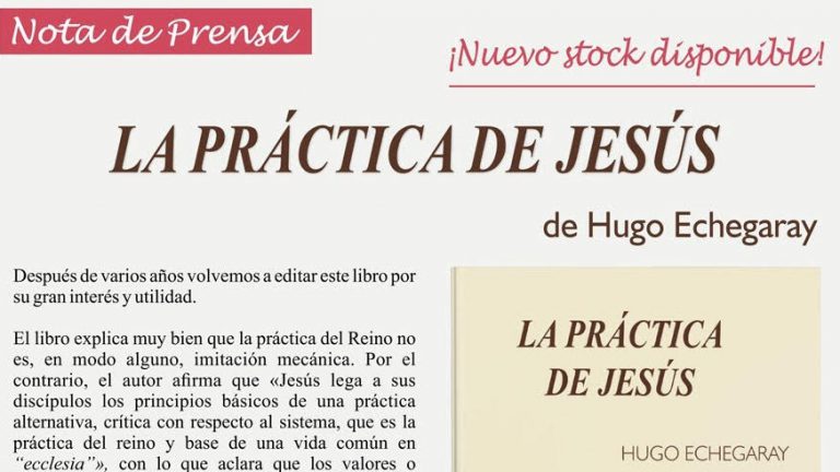 Reseña: La práctica de Jesús