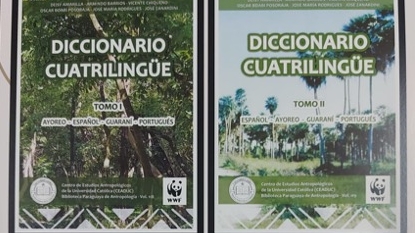 Presentación del Diccionario Cuatrilingüe en el Congreso de Paraguay
