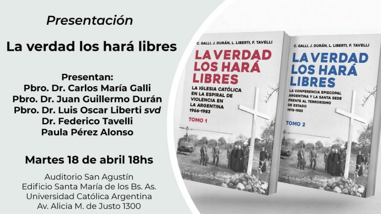 Invitación: Presentación de los dos volúmenes de “La verdad los hará libros”