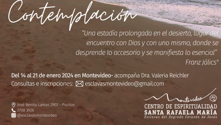 Invitación: Ejercicios de contemplación