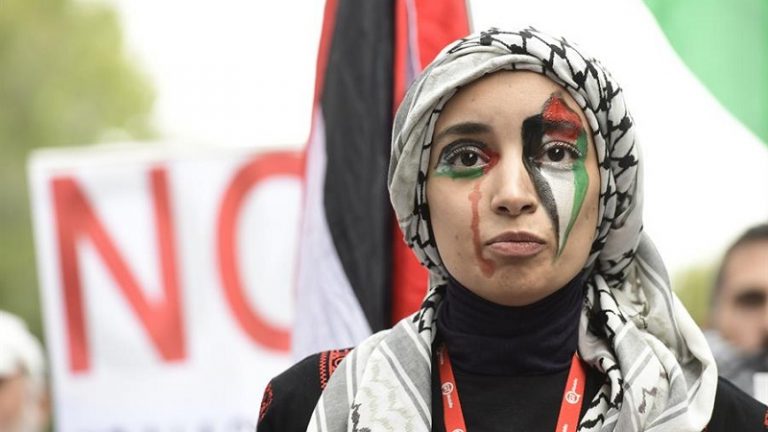Contra el genocidio que Israel está cometiendo contra el Pueblo Palestino