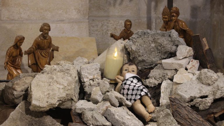 Navidad en la franja de Gaza
