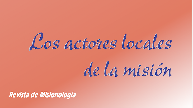 Revista Spiritus No. 254: Los actores locales de la misión