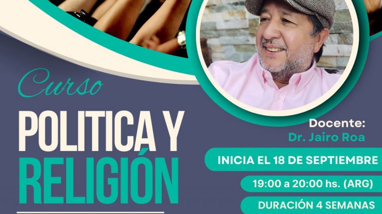 Invitación: Curso “Política y religión”