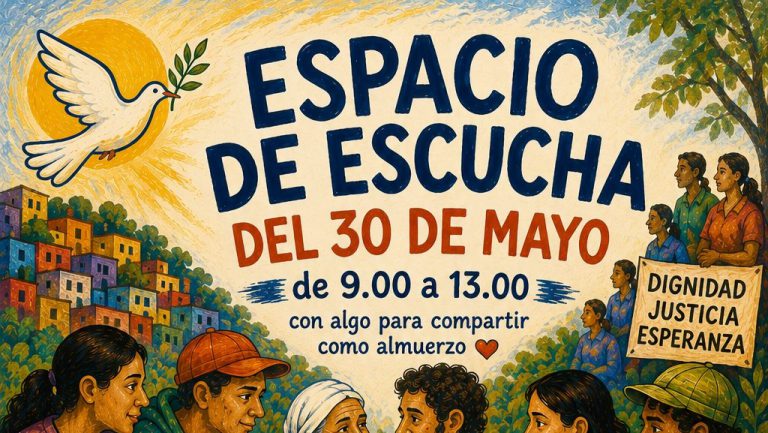 Invitación: Espacio de escucha (30 de mayo)