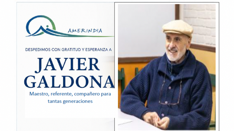 Despedimos con gratitud y esperanza a Javier Galdona