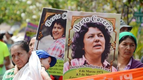 La pascua de Berta Cáceres