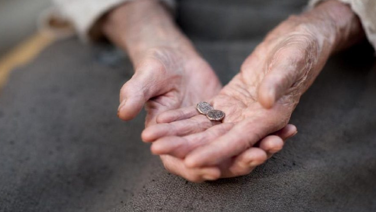 La donación de la viuda en el templo