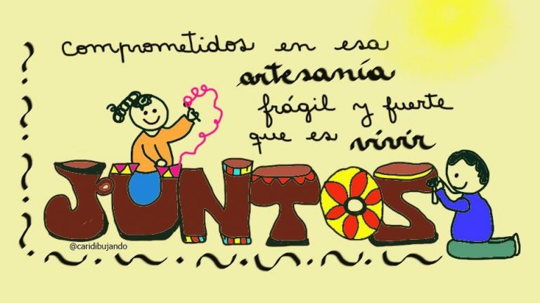¡No es fácil y sólos no podemos!