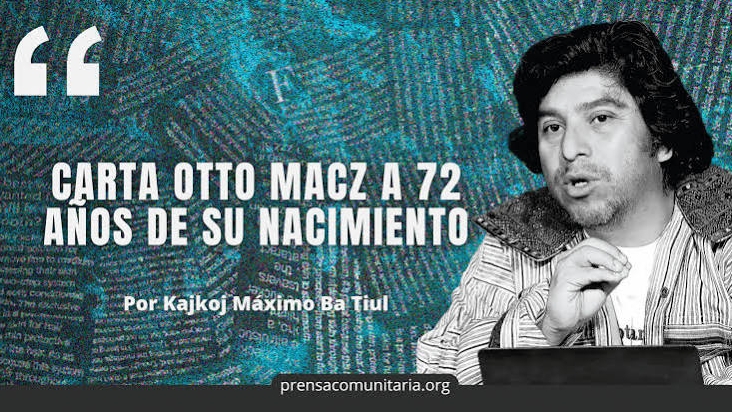 Carta a Otto Macz a 72 años de su nacimiento