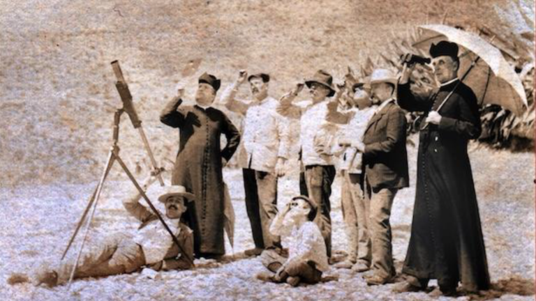 El eclipse de Sol de 1905 visto desde la Abadía del Sacromonte de Granada y anotado en el Observatorio de Cartuja de los jesuitas