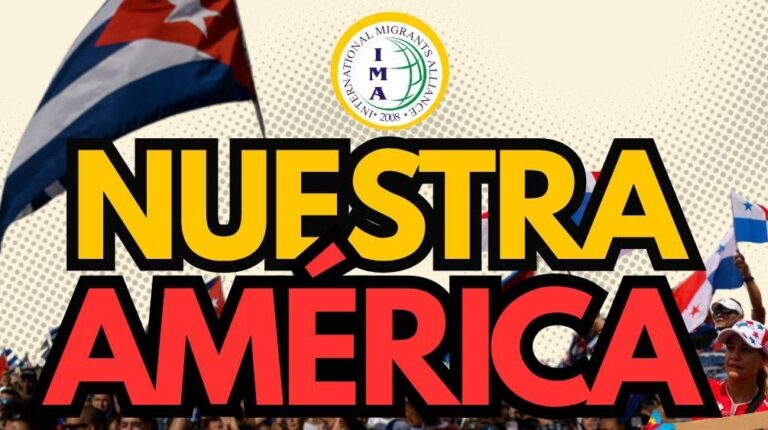 Invitación: Nuestra América: Panel por la soberanía de los pueblos de América y la resistencia al intervencionismo de los EEUU