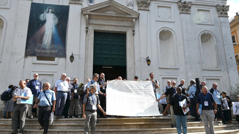 Sacerdotes de casi 70 países se movilizan en Roma por Palestina y piden una solución de dos Estados