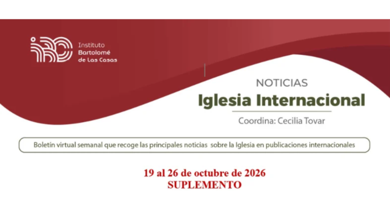 Iglesia, política y desafíos actuales en el mundo: descarga el suplemento del 19 al 26 de octubre