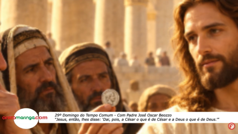 “Jesús, então, lhes disse: ‘Dai, pois, a César o que é de César ea Deus o que é de Deus’”