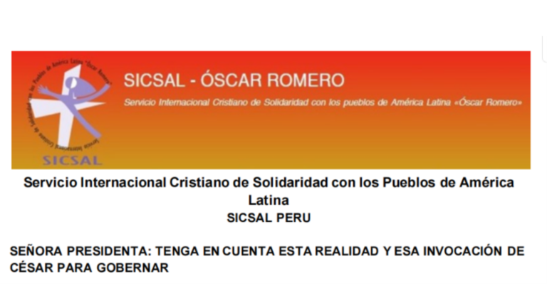 Perú necesita un gobierno que escuche el clamor de los pueblos y defienda la dignidad humana