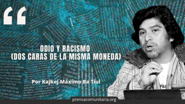 Odio y Racismo (dos caras de la misma moneda)