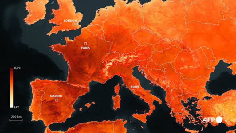 El cambio climático castiga a Europa