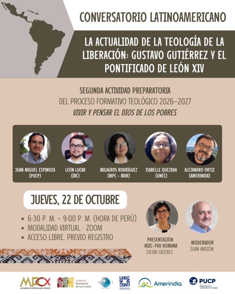 Conversatorio Latinoamericano: La actualidad de la teología de la liberaciónGustavo Gutiérrez y el pontificado de León XIV